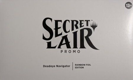 Secret Lair Drop: Secret Lair Promo: Deadeye Navigator - Rainbow Foil Edition trading card from Secret Lair Drop Series Secret Lair Drop: Secret Lair Promo: Deadeye Navigator - Rainbow Foil Edition - Secret Lair Drop Series Magic: The Gathering trading card