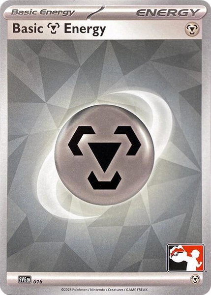 Basic Metal Energy - 016 trading card from Prize Pack Series Cards Basic Metal Energy - 016 - Prize Pack Series Cards Pokémon trading card