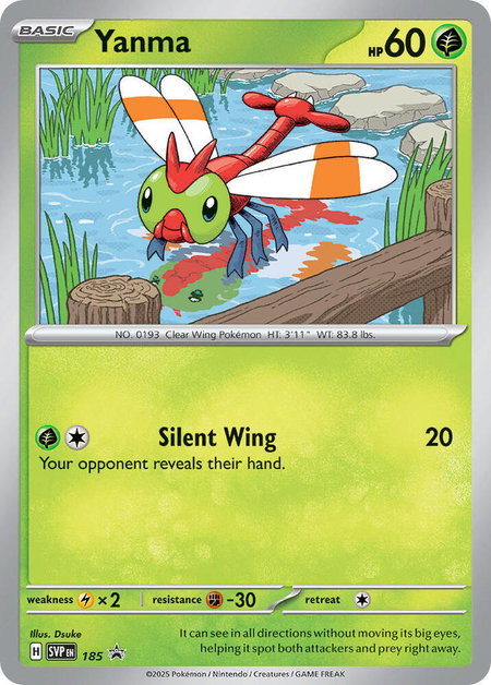 Yanma - 185 - SV: Scarlet & Violet Promo Cards Pokémon trading card
