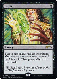 Duress (Graphic Novel Insert) - Media Promos (MEDIA) #7 - Promo Magic: The Gathering Trading Card