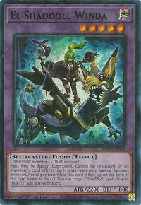 El Shaddoll Winda - Quarter Century Stampede  #RA04-EN052 - Super Rare YuGiOh Trading Card