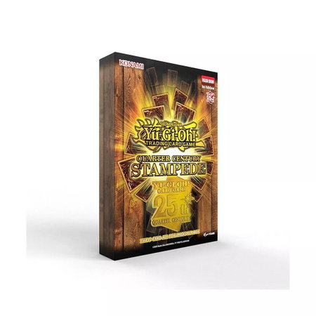Quarter Century Stampede Tuck Box (Retail Exclusive) trading card from Quarter Century Stampede Quarter Century Stampede Tuck Box (Retail Exclusive) - Quarter Century Stampede YuGiOh trading card