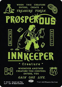 Prosperous Innkeeper - Secret Lair Showdown (SLP) #40 - Promo Magic: The Gathering Trading Card