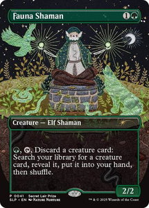 Fauna Shaman - Secret Lair Showdown (SLP) #41 - Promo Magic: The Gathering Trading Card