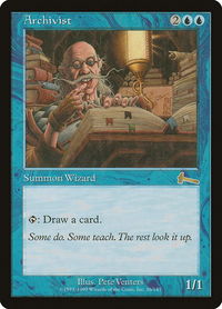 Archivist - Urza's Legacy (ULG) #26 - Rare Magic: The Gathering Trading Card