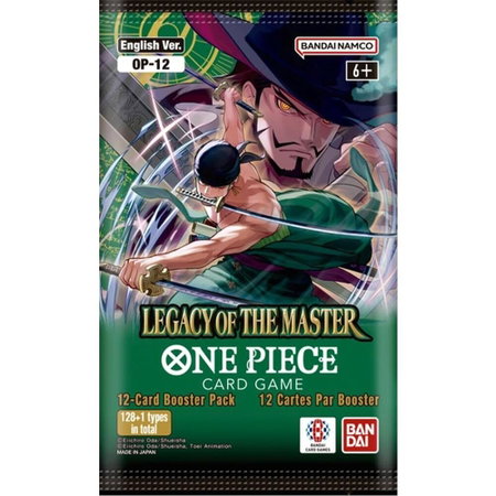 Legacy of the Master Booster Pack - Legacy of the Master One Piece trading card