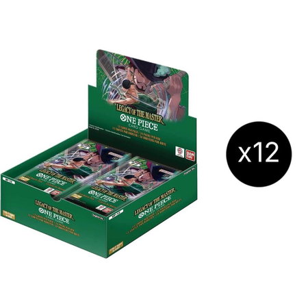 Legacy of the Master Booster Box Case - Legacy of the Master One Piece trading card