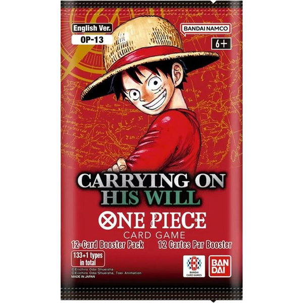 Carrying On His Will Booster Pack trading card from Carrying On His Will Carrying On His Will Booster Pack - Carrying On His Will One Piece trading card