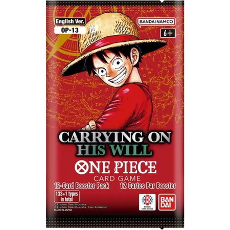 Carrying On His Will Booster Pack - Carrying On His Will One Piece trading card