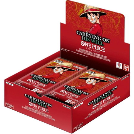 Carrying On His Will Booster Box - Carrying On His Will One Piece trading card
