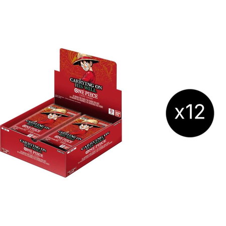 Carrying On His Will Booster Box Case - Carrying On His Will One Piece trading card