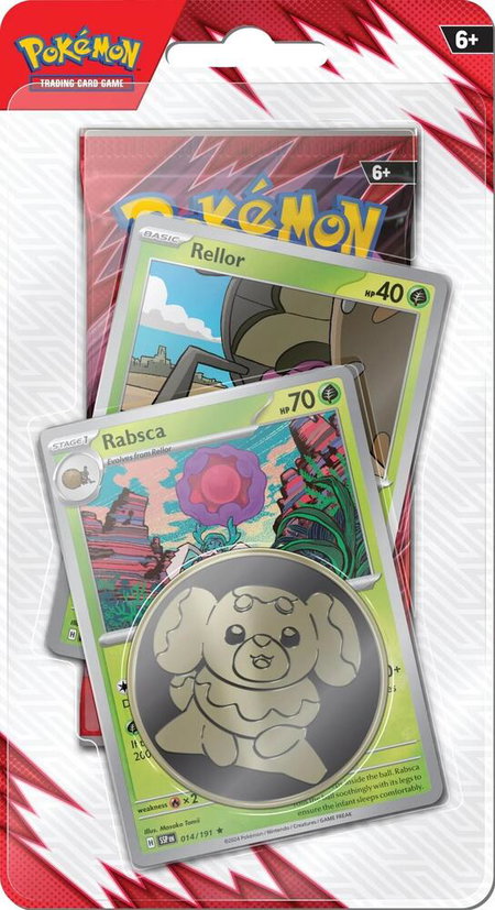 Destined Rivals Premium Checklane Blister [Rabsca] - SV10: Destined Rivals Pokémon trading card