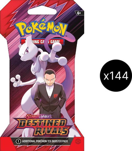 Destined Rivals Sleeved Booster Case trading card from SV10: Destined Rivals Destined Rivals Sleeved Booster Case - SV10: Destined Rivals Pokémon trading card