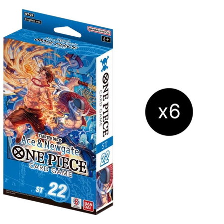 Starter Deck 22: Ace & Newgate Display - Starter Deck 22: Ace & Newgate One Piece trading card