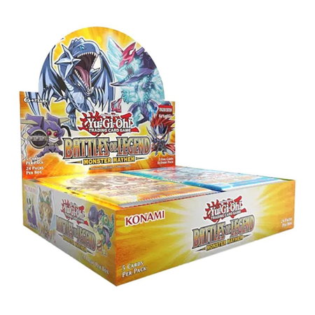 Battles of Legend: Monster Mayhem Booster Box [1st Edition] - Battles of Legend: Monster Mayhem YuGiOh trading card