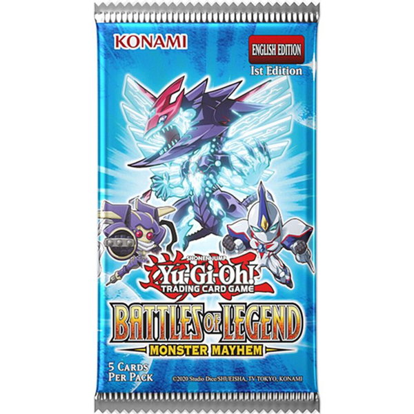 Battles of Legend: Monster Mayhem Booster Pack [1st Edition] - Battles of Legend: Monster Mayhem YuGiOh trading card