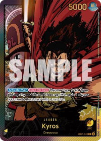 Kyros (SPR) - Extra Booster: Anime 25th Collection (EB-02) #EB01-040 - Leader One Piece Trading Card