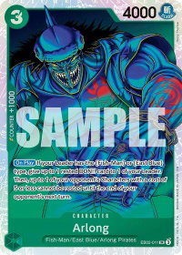Arlong - Extra Booster: Anime 25th Collection (EB-02) #EB02-011 - Super Rare One Piece Trading Card
