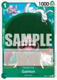 Gaimon - Extra Booster: Anime 25th Collection (EB-02) #EB02-012 - Common One Piece Trading Card