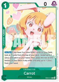 Carrot - Extra Booster: Anime 25th Collection (EB-02) #EB02-013 - Common One Piece Trading Card