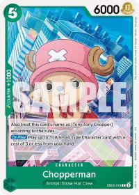 Chopperman - Extra Booster: Anime 25th Collection (EB-02) #EB02-016 - Common One Piece Trading Card