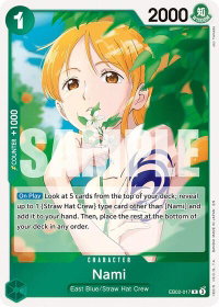 Nami - Extra Booster: Anime 25th Collection (EB-02) #EB02-017 - Rare One Piece Trading Card