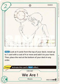 We Are! - Extra Booster: Anime 25th Collection (EB-02) #EB02-020 - Rare One Piece Trading Card