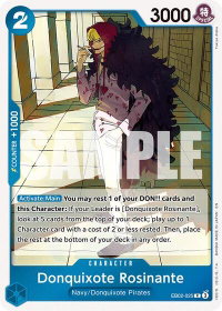 Donquixote Rosinante - Extra Booster: Anime 25th Collection (EB-02) #EB02-025 - Rare One Piece Trading Card