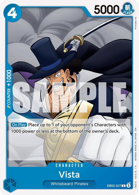Vista - Extra Booster: Anime 25th Collection One Piece trading card