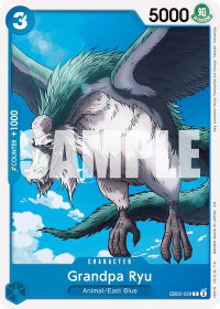 Grandpa Ryu - Extra Booster: Anime 25th Collection (EB-02) #EB02-029 - Common One Piece Trading Card