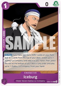 Iceburg - Extra Booster: Anime 25th Collection (EB-02) #EB02-032 - Common One Piece Trading Card