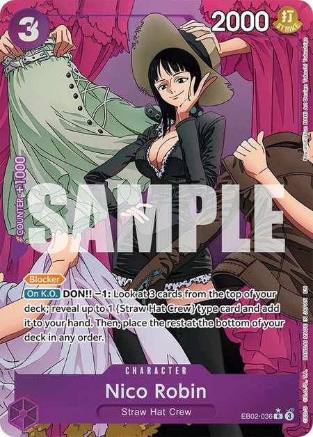 Nico Robin (Alternate Art) - Extra Booster: Anime 25th Collection One Piece trading card