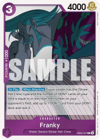 Franky - Extra Booster: Anime 25th Collection (EB-02) #EB02-037 - Rare One Piece Trading Card