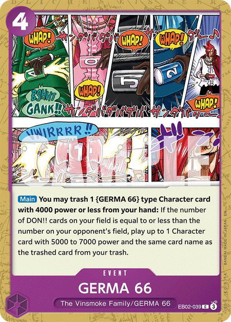 GERMA 66 - Extra Booster: Anime 25th Collection One Piece trading card