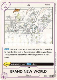 BRAND NEW WORLD - Extra Booster: Anime 25th Collection (EB-02) #EB02-040 - Rare One Piece Trading Card