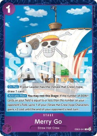 Merry Go (041) - Extra Booster: Anime 25th Collection (EB-02) #EB02-041 - Rare One Piece Trading Card
