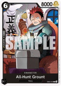 All-Hunt Grount - Extra Booster: Anime 25th Collection (EB-02) #EB02-042 - Common One Piece Trading Card