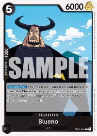 Blueno - Extra Booster: Anime 25th Collection (EB-02) #EB02-047 - Common One Piece Trading Card