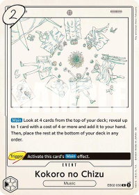 Kokoro no Chizu - Extra Booster: Anime 25th Collection (EB-02) #EB02-050 - Rare One Piece Trading Card
