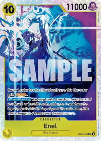 Enel - Extra Booster: Anime 25th Collection (EB-02) #EB02-052 - Super Rare One Piece Trading Card