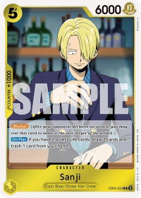 Sanji - Extra Booster: Anime 25th Collection (EB-02) #EB02-054 - Rare One Piece Trading Card