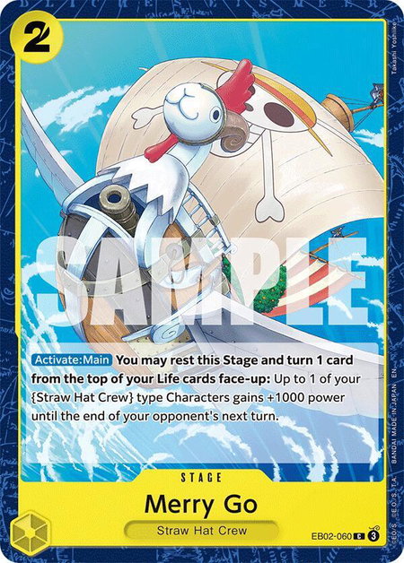 Merry Go (060) trading card from Extra Booster: Anime 25th Collection Merry Go (060) - Extra Booster: Anime 25th Collection One Piece trading card