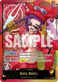 Belo Betty (SPR) - Extra Booster: Anime 25th Collection (EB-02) #OP05-002 - Leader One Piece Trading Card