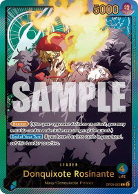 Donquixote Rosinante (SPR) - Extra Booster: Anime 25th Collection (EB-02) #OP05-022 - Leader One Piece Trading Card