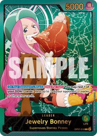 Jewelry Bonney (SPR) - Extra Booster: Anime 25th Collection (EB-02) #OP07-019 - Leader One Piece Trading Card