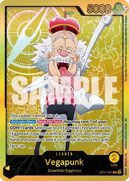 Vegapunk (SPR) - Extra Booster: Anime 25th Collection One Piece trading card