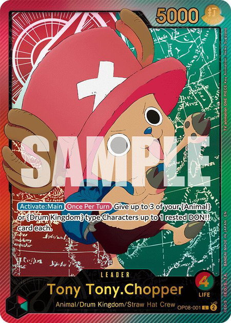Tony Tony.Chopper (SPR) trading card from Extra Booster: Anime 25th Collection Tony Tony.Chopper (SPR) - Extra Booster: Anime 25th Collection One Piece trading card