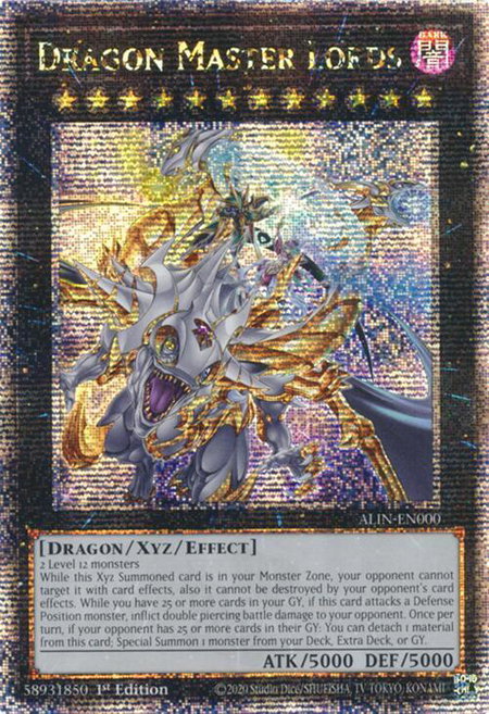 Dragon Master Lords - Alliance Insight YuGiOh trading card