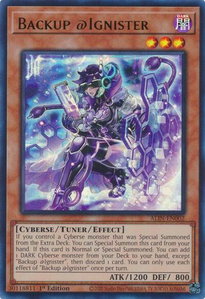 Backup @Ignister - Alliance Insight (ALIN) #ALIN-EN002 - Ultra Rare YuGiOh Trading Card