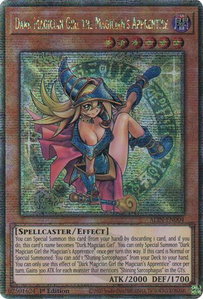 Dark Magician Girl the Magician's Apprentice (Quarter Century Secret Rare) - Alliance Insight (ALIN) #ALIN-EN004 - Quarter Century Secret Rare YuGiOh Trading Card